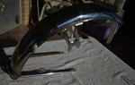 1978 Honda CB125S-78 Chrome Front Fender Used Oem. Fixed Price $300.00.