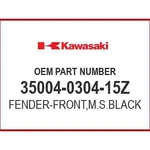 Kawasaki Fender-front,m.s.blac 35004-0304-15Z Oem New. Fixed Price $157.60.