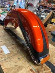Oem Harley Ultra Limited Touring Flh Glide Scorched Orange Front Fender Trim 20. Fixed Price $599.95.