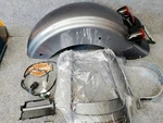 Genuine Oem Harley-davidson 2009-23 Flhx Rear Fender Vivid Gray 5900069. Fixed Price $250.00.