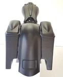 97-08 6.5" #2 Lids Rear Fender Overlay Flh 6" Harley Saddlebags Stretched. Fixed Price $549.00.