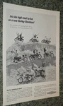 1966 Harley Davidson Full Line Original Advertisement Print Electra Glide. Fixed Price $8.99.