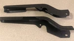 Genuine 97-08 Harley Touring Rear Fender Strut Covers Street Glide Wrinkle Black. Fixed Price $74.00.