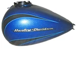 Harley-davidson Gas Tank Flhtk Electra Glide Fuel Daytona Blue. Fixed Price $165.00.