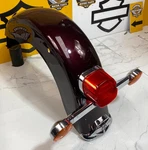 Oem 97-08 Harley Touring Road King Electra Rear Fender Tail & Turn Light Bar Tip. Fixed Price $399.95.