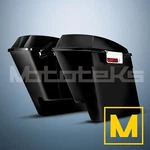 5" Stretched Extended Black For Harley Touring Bagger Set. Fixed Price $189.99.