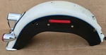 Harley Davidson Rear Fender 2013 Softail Flstn Deluxe Birch White / Midn. Fixed Price $549.00.