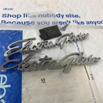 Oem Harley Electra Glide Chrome Front Fender Emblem Medallion Nameplate Script. Fixed Price $48.88.
