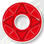 Jitsie Rear Sprocket Sticker Decal For Montesa Gas Scorpa Trials 41-44T Red. Fixed Price $64.38.