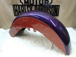 Oem Harley 2006 Heritage Softail Flstc Front Fender Concord Purple Aztec Orange. Fixed Price $699.99.