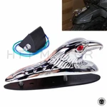 Httmt Motorcycle Chrome Front Fender Bonnet Eagle Head With Red Led Eyes. Fixed Price $18.89.