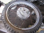 1980 Yamaha MX80 Front Wheel Rim. Fixed Price $75.00.
