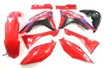 2023 2024 Honda CRF450X Oem Plastic Fenders With Graphics (damage). Fixed Price $225.00.