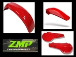 New Honda 81 CR450 82 CR480 Fighting Red Front And Rear Fenders Side Panels. Fixed Price $229.92.