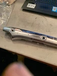 77340-MEG-900 Left Grab Rail Fender Support 2004 Honda Shadow VT750. Fixed Price $40.00.