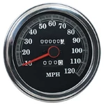 Fat Bob Black Face Speedometer For Harley Softail Fxwg Wide Glide 48038. Fixed Price $75.55.