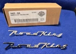 Oe Harley Road King Front Fender Logo Name Plate Script Classic Custom Flhr. Fixed Price $70.95.