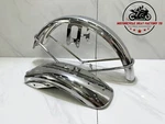 Suzuki GT380 1972-1977 Front & Rear Fender Sebring Highquality 63113-33002 Chrom. Fixed Price $439.00.