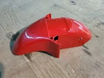 85 86 87 Kawasaki Ninja Front Fender Red Mud Guard. Fixed Price $39.99.