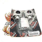 Choppers Yahmaha Suzuki Hefty Smooth 1-1/4" Handlebar Risers LA-7404-01. Fixed Price $169.00.