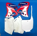 Honda 1995 CR125R Ufo Lh Rh Left Right Radiator Seat Fuel Tank Shroud. Fixed Price $39.99.