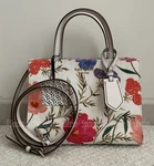 Kate Spade PXRU8762 Thompson Street Fabric Sam Satchel Bag Linen Blossom Nwt. Fixed Price $228.88.