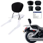 Sissy Bar Backrest Pad With Luggage Rack For 2002-UP Honda / VTX1300 VTX1800. Fixed Price $173.70.