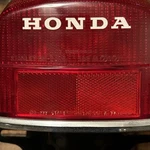 Honda CX500 Used Original Rear Cowl With Taillight 80500-415-0000. Fixed Price $70.00.