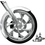Components FNDRKT23RC Front Fender Kit For 23IN. Wheel - Phantom Cut Chr.... Fixed Price $443.14.