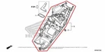 New Oem Honda Rear Fender Fairing Black. Fixed Price $34.95.