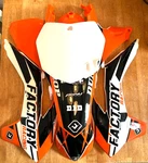2013 Ktm 125 Sx Plastic Fender Set Rear Front Tank Shrouds Side Covers Plate. Fixed Price $150.00.