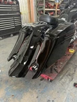 Harley Davidson 2009-2023 Flh Touring Bagger 5/10 Stretched Saddlebags & Fender. Fixed Price $900.00.