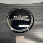 Harley-davidson Oem Touring M8 117 Derby Cover Black 25700389. Fixed Price $42.00.