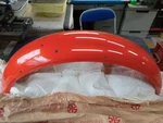 Kawasaki 500SS H1B Genuine Rear Fender 35022-060-67 Nos. Fixed Price $1285.00.