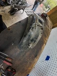 1996-2004 Suzuki Savage Rear Wheel Fender Black Oem 63110-24B12-Z94. Fixed Price $80.00.