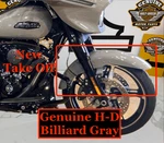 14-26 Oem Harley Touring Road Street Glide Chopped Front Fender Billiard Gray. Fixed Price $299.95.