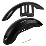 Vivid Black Front & Rear Fenders Fit For Harley Sportster XL883 1200 2007-09 08. Fixed Price $198.50.