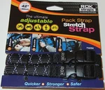 Rok Straps Motorcycle Luggage Tie Down Adj 12"-42" X 5/8 Reflective Black. Fixed Price $26.99.