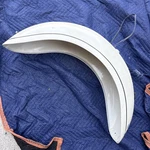 Bmw R850C R1200C Ivory Steel Rear Mudguard Fender. Fixed Price $130.00.