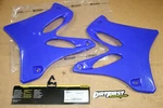Acerbis Radiator Shrouds Yamaha YZ125 YZ250 Blue 02-13 15920582. Fixed Price $19.95.