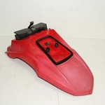 2009 Kawasaki KLR650 Red Rear Back Fender Cowl Fairing 35023-0086-6B. Fixed Price $65.00.