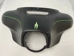 Stock Denim Black Outer Fairing For 57000378BYM 14-LATER H-d Touring Models. Fixed Price $300.00.