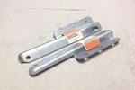 Harley Sportster/roadster Fork/windshield Bracket Set (oem/nos, 1962-79). Fixed Price $48.00.