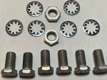 Harley 3948 Sportster Front Fender Mounting Bolt Kit All 1952-69 Cp Cad. Fixed Price $19.95.