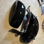 2022 Oe Harley Davidson Fat Boy Front/rear Fender Set In Vivid Black Gloss. Fixed Price $500.00.