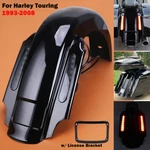 For Harley Road King Electra Glide 93-08 Cvo Rear Extended Fender With Led Light. Fixed Price $274.75.
