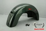 Crack 2019 Harley Tri Glide Back Rear Right Fender Kinetic Green #4089. Fixed Price $149.44.