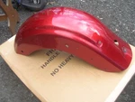 Harley Davidson Street Glide Flhx Rear Back Fender Ember Red Sunglo. Fixed Price $125.00.