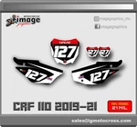 Honda Crf 110 2019 2020 2021 Graphics Background Set. Fixed Price $59.00.