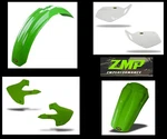 New Kawasaki KLX300R 97-07 Green Front Rear Mx Style Fender Scoops White Panels. Fixed Price $364.18.